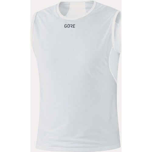 Gore Wear M GWS Base Layer Sleeveless Shirt Lichtgrijs/Wit Tweedehands