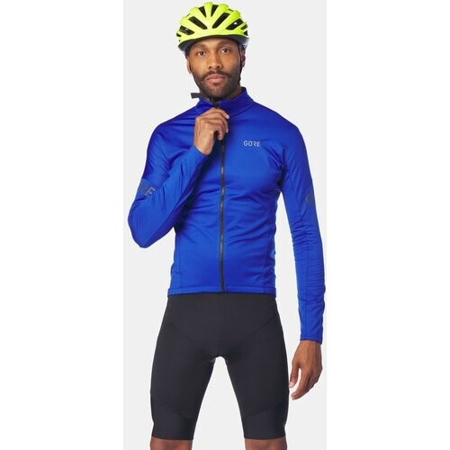 Gore Wear Shirt Ls C3 Thermo Jersey Koningsblauw Tweedehands