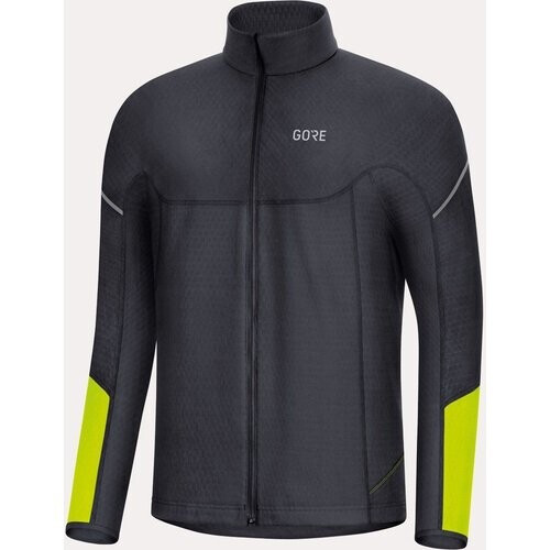 Gore Wear Vest Thermo Long Sleeve Zip Shirt Zwart/Middengeel Tweedehands