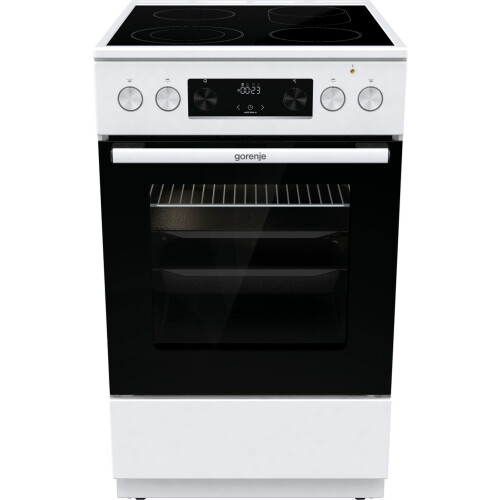 GORENJE GECS5C71WPEOT - Keramisch Fornuis - 11 soorten verwarming - Kleur wit