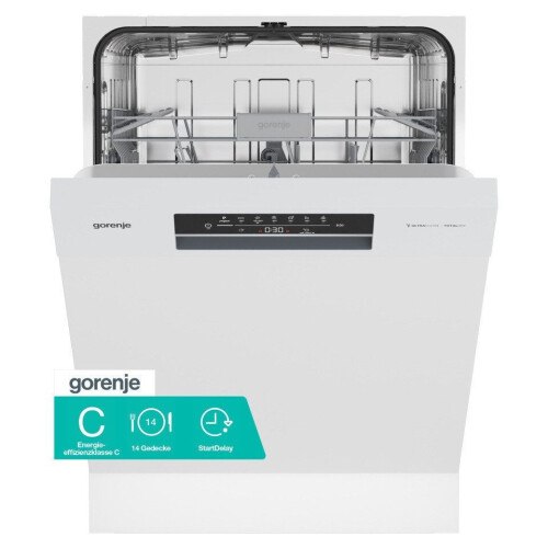 Gorenje GU642C90W - Onderbouw Vaatwasser - 14 Couverts - Energieklasse C - Wit Tweedehands