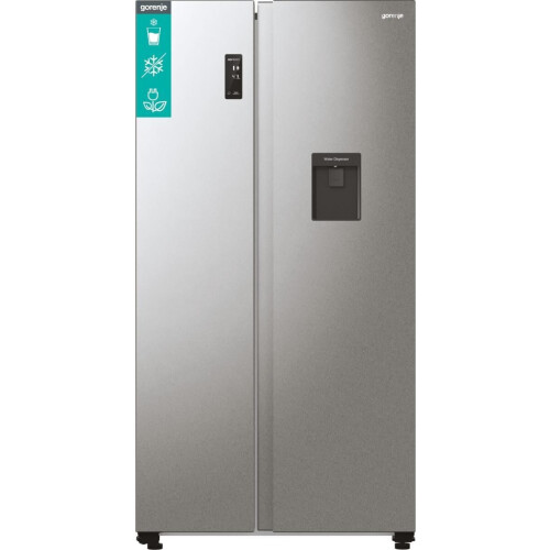 GORENJE NRR 9185 EAXLWD - Amerikaanse Koelkast - 547 L - NoFrost Plus - RVS Tweedehands