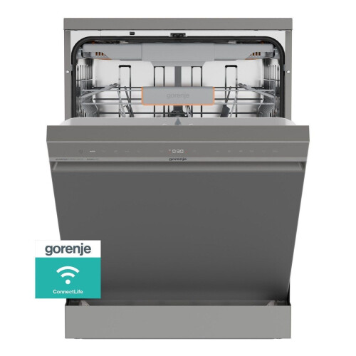 GORENJE GS673A96X - Vrijstaande Vaatwasser - 16 Couverts A - WiFi bediening