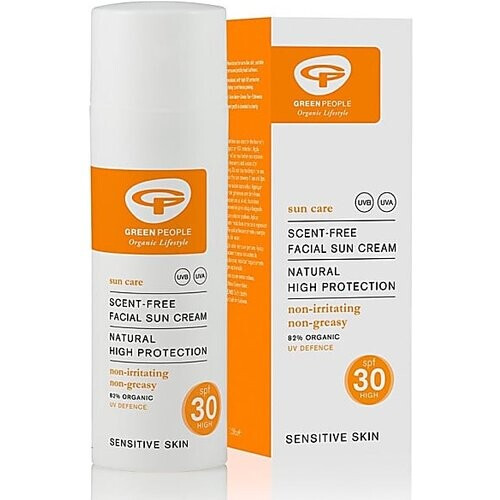 Green People Parfumvrije Zonnebrandcreme Gezicht SPF30 Tweedehands