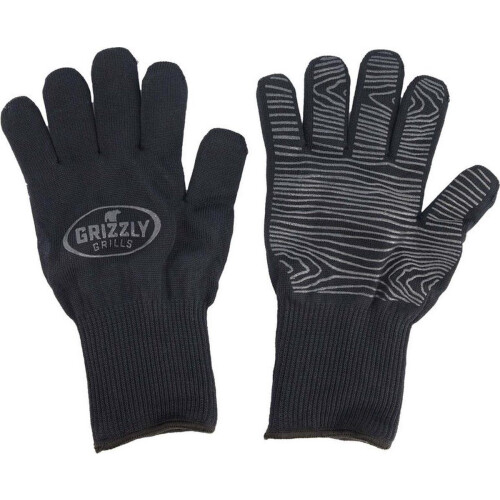 Grizzly Grills BBQ Handschoenen - Hittebestendig - Stevige grip - Zwart Tweedehands