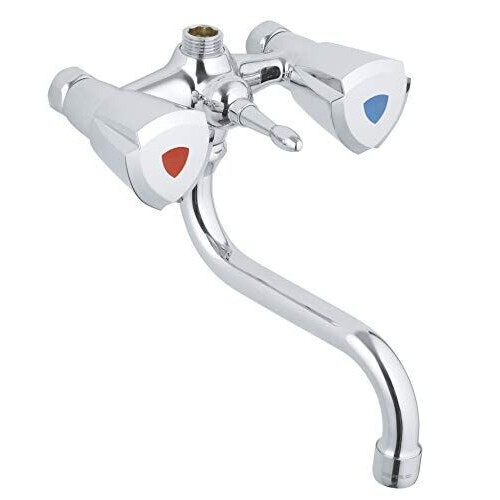 GROHE Costa Trend - Douchekraan met Badomstelling - 12 cm hartafstand - Chroom Tweedehands