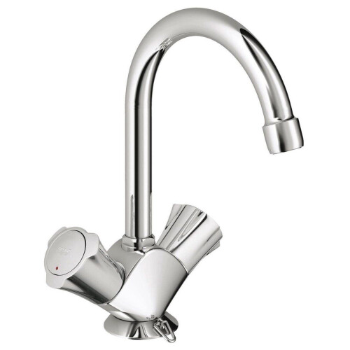 GROHE Costa-L - Wastafelkraan - Met ketting - Chroom Tweedehands