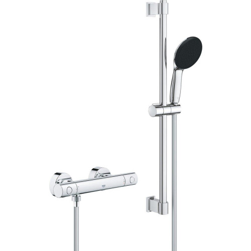 GROHE Precision Get doucheset - Thermostatisch - Waterbesparend - Chroom