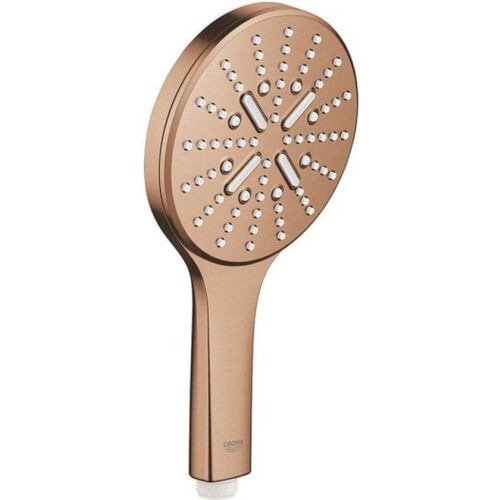 GROHE Rainshower SmartActive 130 Handdouche - 13 cm - 3 straalsoorten - warm sunset geborsteld - 26574DL0