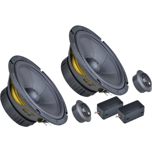 Ground Zero Iridium GZIC 165.2 - Autospeakers - 16,5 cm 2-Weg Compo Speaker Set 150W (2 stuks)