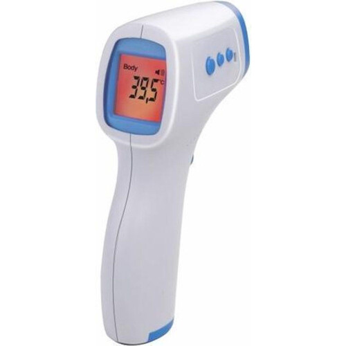 Grundig ED-18993 - Infrarood Digitale Thermometer - Contactloos met LED Licht Indicator - Blauw Tweedehands