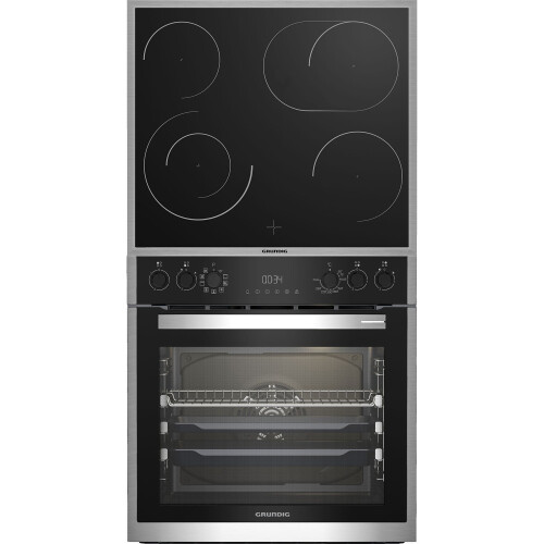 Grundig GEHM19310B - Inbouw oven - 72 liter - Hete lucht functie - Zwart