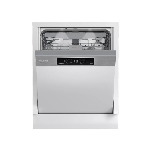 Grundig Gnsp4510xcw - Half Geïntegreerde Inbouwvaatwasser - 60 Cm - 14 Couverts - Besteklade - 42 Db - Energieklasse A | Nieuw (outlet)