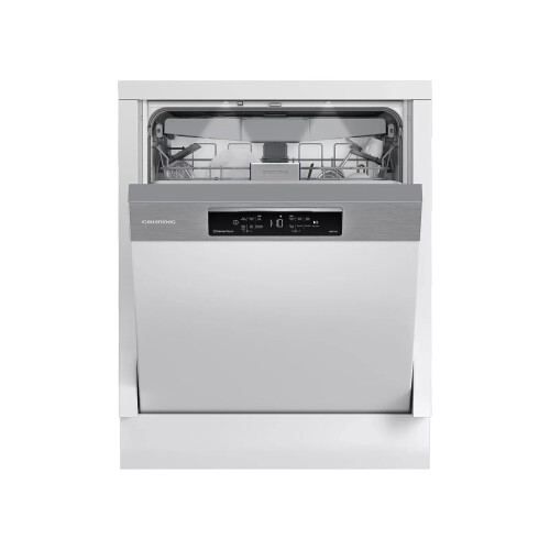 Grundig Gnsp4510xcw - Half Geïntegreerde Vaatwasser - 60 Cm - 14 Couverts - Besteklade - 42 Db - Energieklasse A | Nieuw (outlet)