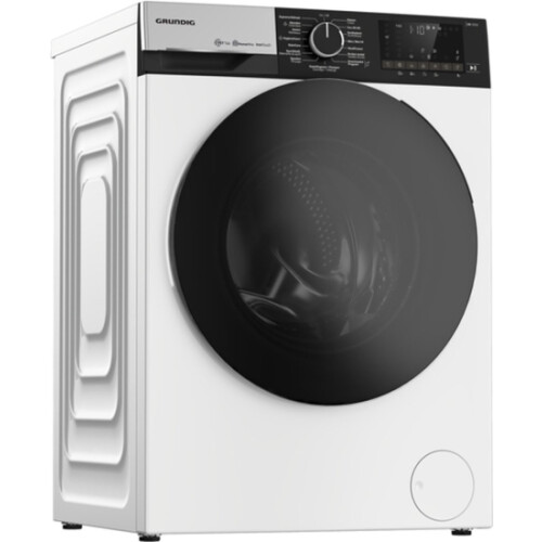 Grundig GW7P584109W - Voorlader wasmachine - 8 kg 1400 RPM - Wit Tweedehands