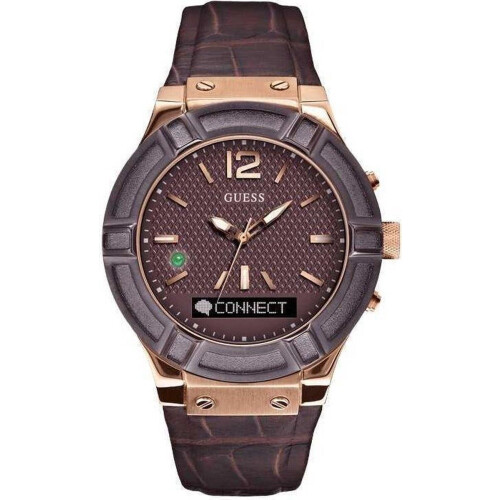 GUESS C0001G2 - Smartwatch - Bluetooth - bruin Tweedehands