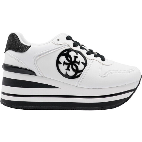 Guess Hektor Active - Lage Sneakers - Plateau - Wit Tweedehands