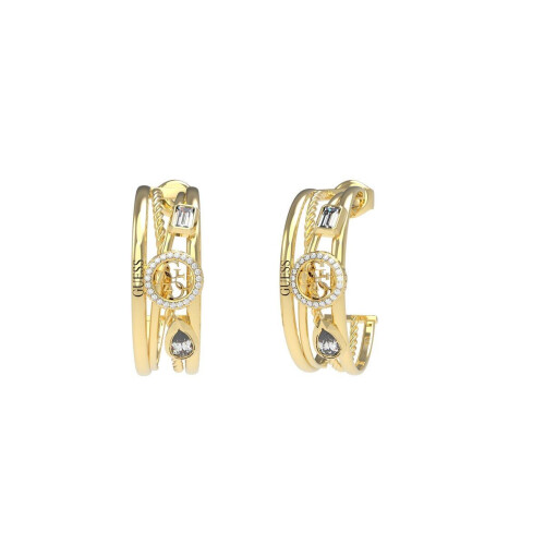 Guess Jewellery JUBE05236JWYGT-U - Oorbellen - 4G logo - Goudkleurig Tweedehands