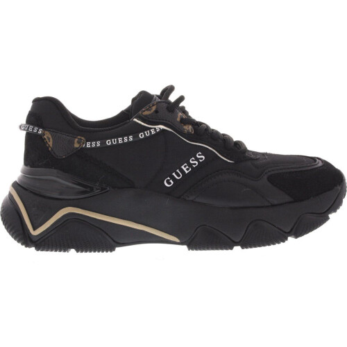GUESS Micola - Dames Sneakers - Lichtgewicht - Zwart - Maat 41 Tweedehands