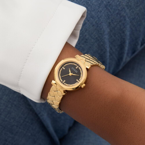 Guess Mini Rumour GW0839L2 - Horloge - Staal - Goudkleurig - 26 mm Tweedehands