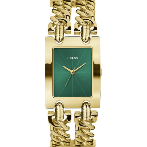 Guess Mod Heavy Metal GW0740L2 - Polshorloge - Staal - Goudkleurig -Ø 32 mm Tweedehands