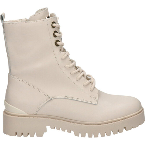 Guess Olone - Veterboots - Wit Leer - Maat 41