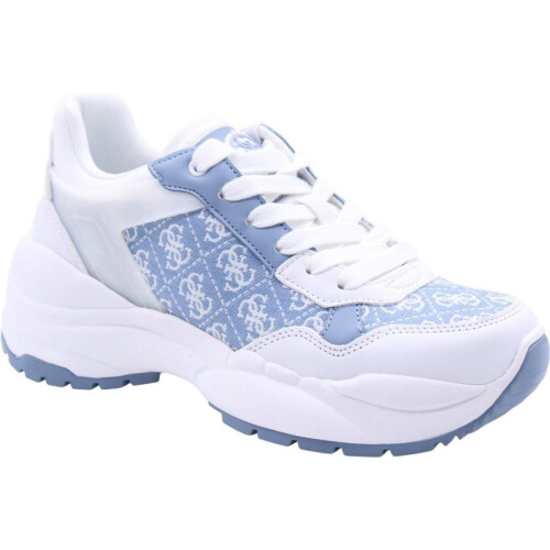 Guess Samra - Hoge Sneakers - Comfortabele pasvorm - Blauw Tweedehands