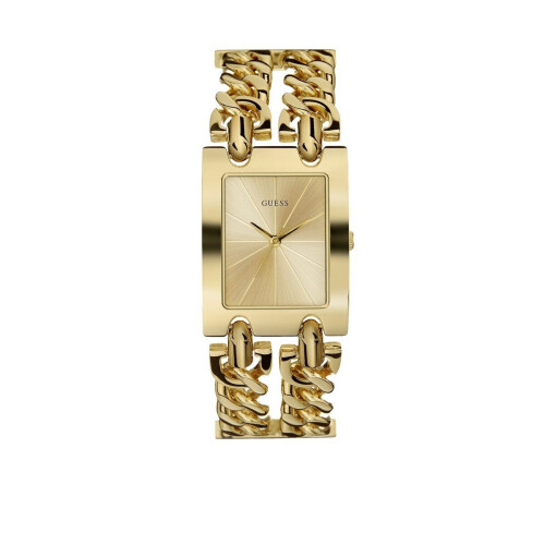 GUESS W1117L2 dames horloge - Polshorloge - RVS - Goud -⌀ 40 mm Tweedehands