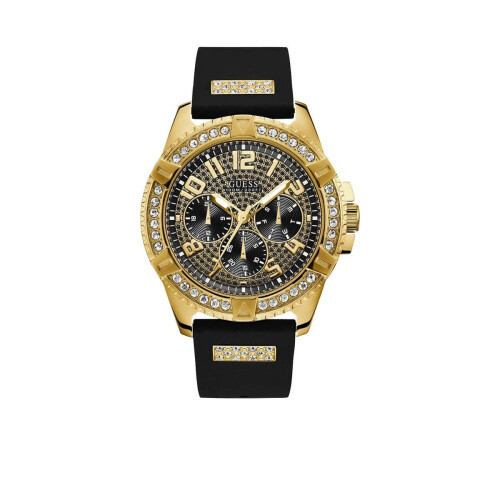 GUESS W1132G1 - Heren Horloge - 48 mm - Zwart Tweedehands