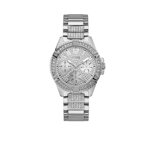 Guess W1156L1 - Dameshorloge - Quartz - Zilver RVS 40 mm Tweedehands