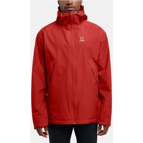 Haglöfs Husk Hardshell Jas Rood Tweedehands
