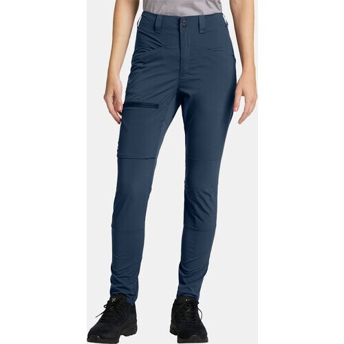 Haglöfs Lite Slim Broek Dames Donkerblauw Tweedehands