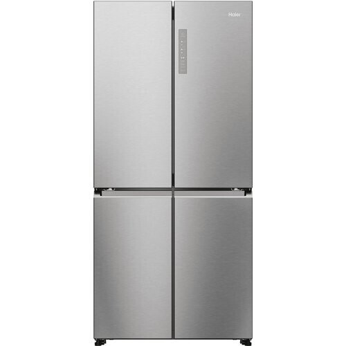 Haier Hcr7818dnmm Cube 83 Serie 7 - Vrijstaande Amerikaanse Koelkast - Rvs Kleur - Digitale Display - Humidity Zone - No Frost - 467 Liter Inhoud | Nieuw (outlet) Tweedehands