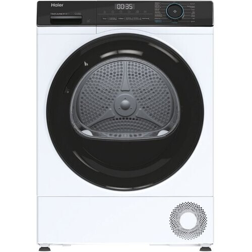 Haier Hd80-a3939e-df - Warmtepompdroger - 8 Kg - 64 Db - Energieklasse C | Nieuw (outlet) Tweedehands