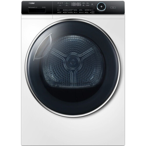 Haier HD80-A3979 - Warmtepompdroger 8 kg - I-Time en kussentrommel - Wit Tweedehands