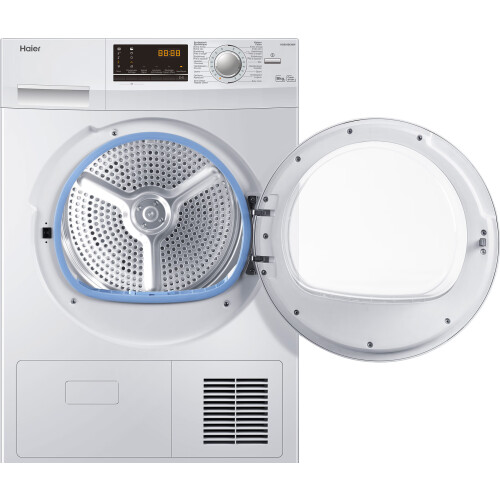 Haier Hd80-b636w - Condensdroger - 8 Kg - Uitgestelde Start - Energieklasse B | Nieuw (outlet)
