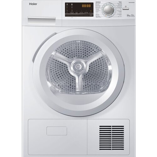 Haier Hd80-b636w - Condensdroger - 8 Kg - Uitgestelde Start - Energieklasse B | Nieuw (outlet) Tweedehands