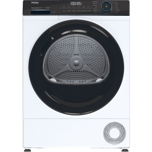 Haier HD91-A3939E - Warmtepompdroger - A+++ energieklasse - 9 kg vulgewicht Tweedehands