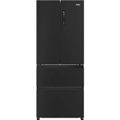 Haier Hfr3-718enpt - Amerikaanse Koelkast - 402 Liter - Nofrost - Zwart | Nieuw (outlet) Tweedehands