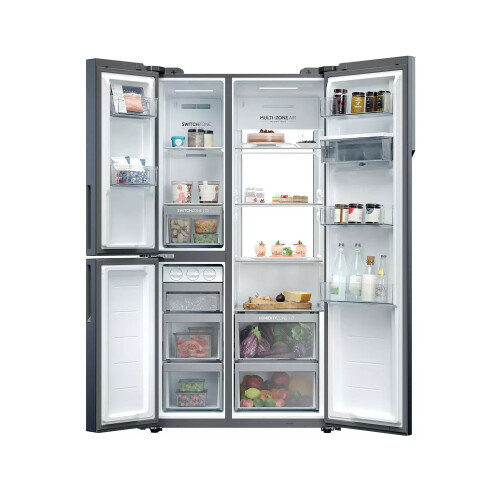 Haier Hspr7f18ewmb - Amerikaanse Koelkast - 573 Liter - Nofrost - Water- En Ijsdispenser | Nieuw (outlet)