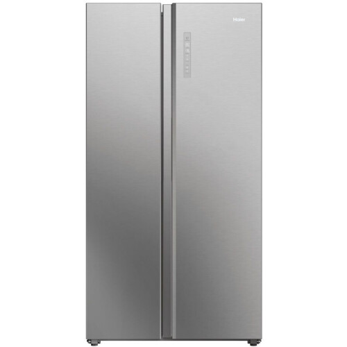 Haier HSW79F18ANMM - Side By Side Koelkast - 611 l - No Frost - Platina Tweedehands