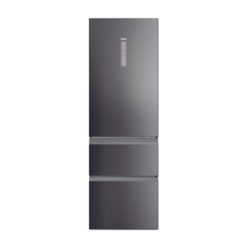 Haier HTW5618CNMG - Koelvriescombinatie - 360 liter - No Frost - Zilver Tweedehands