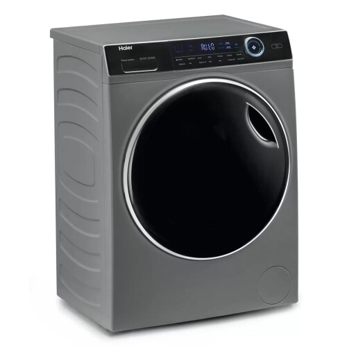 Haier Hw100-b14979s8u1 - Wasmachine - 10 Kg - 1400 Tpm - Koolborstelloze Motor & Stoomfunctie - Energieklasse A - Grijs | Nieuw (outlet)