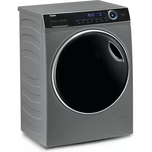Haier Hw100-b14979s8u1 - Wasmachine - 10 Kg - 1400 Tpm - Koolborstelloze Motor & Stoomfunctie - Energieklasse A - Grijs | Nieuw (outlet) Tweedehands