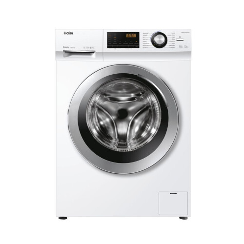 Haier Hw70-bp14636n - Wasmachine 7kg 1400t - Stoomwassen - Wit Tweedehands