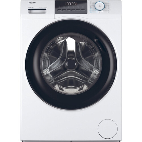 Haier Hw80-bp14929a Wasmachine - Anti-bacteriële Behandeling - Stille Motor - Stoom - 15 Programma_s - 8kg - 14 Toeren - 60 Cm | Nieuw (outlet)