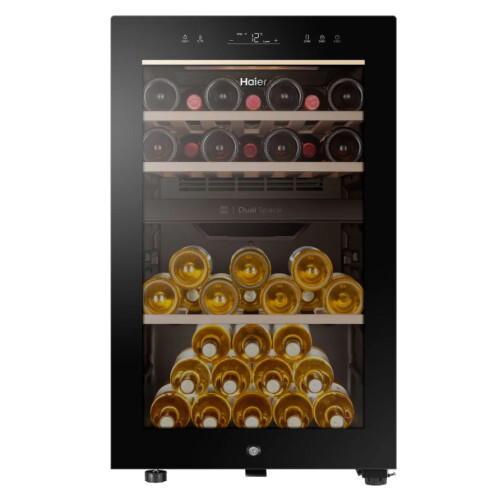 Haier Hws42gdau1 - Wijnkoelkast - 42 Flessen - 2 Temperatuurzones - 37 Db | Nieuw (outlet)
