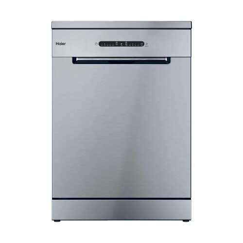 Haier XF 4C4E1S-84 - Vrijstaande Vaatwasser - 14 Couverts - Energieklasse C - 44 dB - Metallic Tweedehands