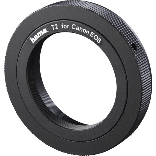 Hama 00030743 - Lensadapter - T2-aansluiting voor Canon EOS - Zwart Tweedehands