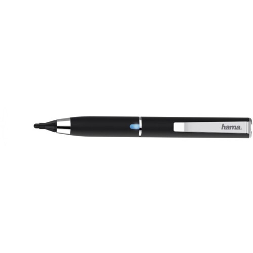 Hama Active Fineline - Stylus - Superdunne 2,5 mm penpunt - Zwart